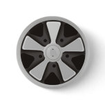 Fuchs wheel for classic racing car, 911 inspired buttons