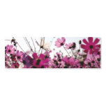 Fuchsia Chamomile Bookmark (Customisable) business cards