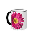 Fuchsia Daisy Flower Customisable mugs