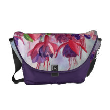 Fuchsia Frenzy Commuter Bags