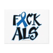 Fuck ALS Post Cards