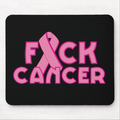 Fuck Breast Cancer Mouse Mats by BoogieMonst
