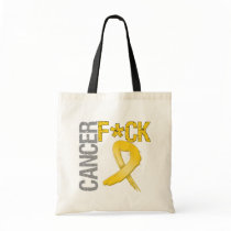 Fuck Cancer - Bladder Cancer Tote Bags