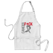 Fuck Cancer - Brain Cancer Apron