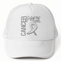 Fuck Cancer - Lung Cancer Mesh Hat
