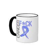 Fuck Cancer - Oesophageal Cancer Coffee Mug