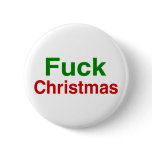 Fuck Christmas buttons