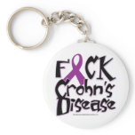 Fuck Crohn's Disease Keychains