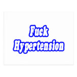Fuck Hypertension Post Card