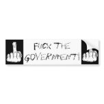 Fuck the Government! Bumper Stickers