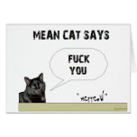 Fuck you card