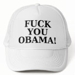 Fuck you Obama! Mesh Hat