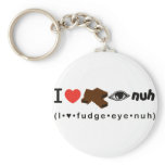 Fudge Eye Nuh keychains