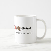 Fudge Eye Nuh mugs