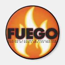 FUEGO Magnetic Button 001