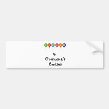 Fuelled by Gramma's Cookies Bumper Stickers