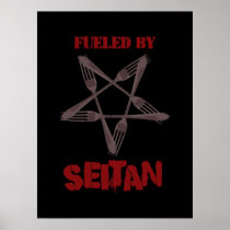 Fuelled by Seitan Print