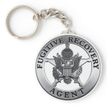 FUGITIVE RECOVERY AGENT KEYCHAIN
