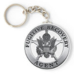 FUGITIVE RECOVERY AGENT KEYCHAIN