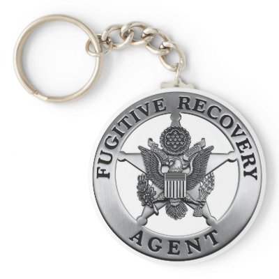 FUGITIVE RECOVERY AGENT KEYCHAIN by osiweb