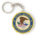 Fugitive Recovery Agent keychains