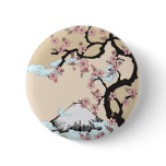 Fuji and Sakura Button