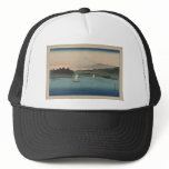 Fukeiga - 1850 Vintage Japanese Lithograph hats