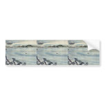 Fukeiga Ukiyoe Bumper Stickers