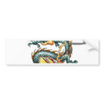 Fuku-Riu Japanese Dragon bumper stickers