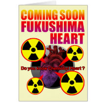 Fukushima heart グリーティング・カード