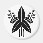 Fukushima kamon, Japan Fridge Magnet