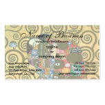 Fulfilment (The Embrace) by Gustav Klimt Business Card
