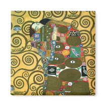 Fulfilment (The Embrace) by Gustav Klimt