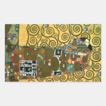 Fulfilment (The Embrace) by Gustav Klimt Sticker