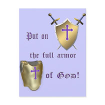 Full Armour of God Post Cards