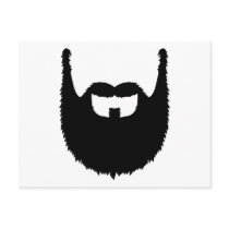 Full beard postcards