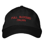 FULL BLOODED ITALIAN embroidered hats