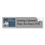 full colour logo3, Getting Colonial OnYour Ass S.. bumper stickers