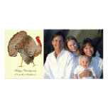 Full Colour Thanksgiving Turkey Photo Cards