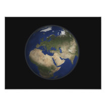 Full Earth view of Africa, Europe, and Middle E