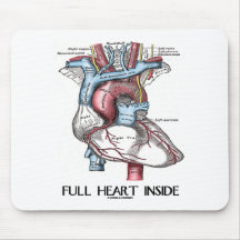 Full Heart Inside Mouse Mat
