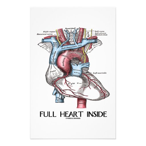 Full Heart Inside Stationery Design