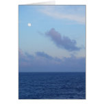 Full Moon at Sea/ Poetry by Skye Ryan-Evans Card