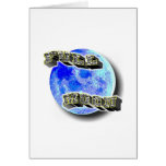 Full Moon Blue Card