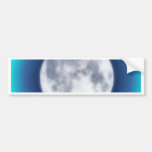 Full Moon Bumper Sticker