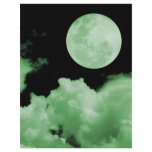 FULL MOON CLOUDS GREEN flyers