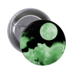 FULL MOON CLOUDS GREEN PIN