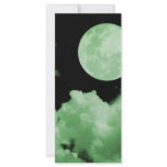 FULL MOON CLOUDS GREEN rack cards
