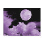 FULL MOON CLOUDS PURPLE