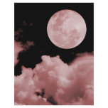 FULL MOON CLOUDS RED flyers